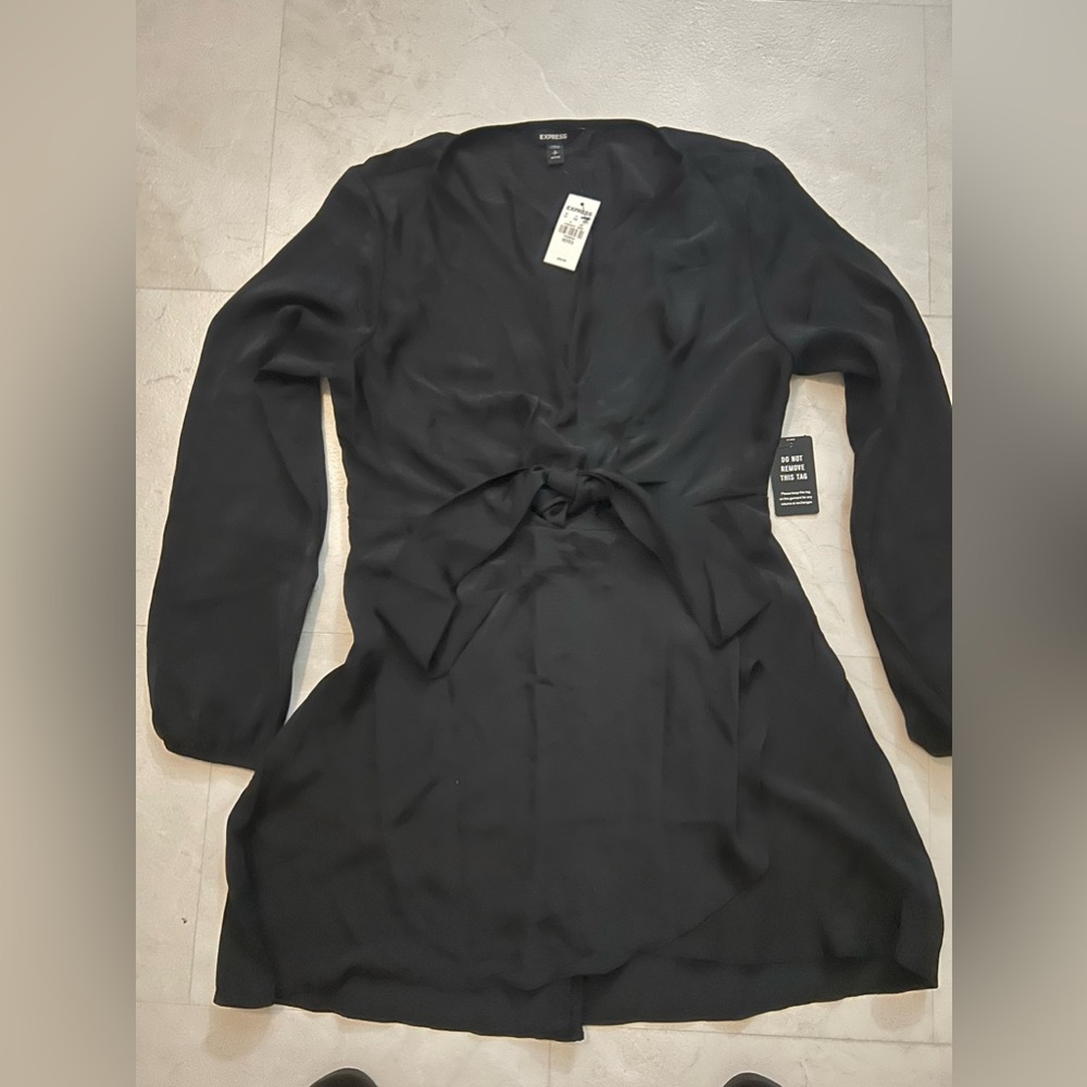 NWT Black Express Dress Petite Small